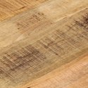 Blat stołu, Ø 60x1,5 cm, okrągły, surowe lite drewno mango Lumarko!