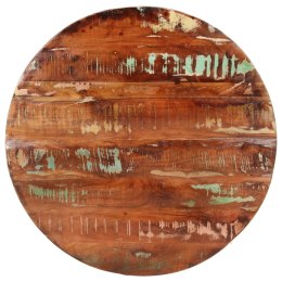 Blat stołu, Ø 70x2,5 cm, okrągły, lite drewno z odzysku Lumarko!