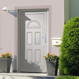 Drzwi zewnętrzne, białe, 88x208 cm, PVC Lumarko!