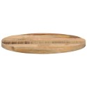 Blat stołu, Ø 40x1,5 cm, okrągły, surowe drewno mango Lumarko!