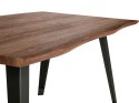 Stół do jadalni 160 x 90 cm ciemne drewno WITNEY Lumarko!