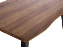 Stół do jadalni 160 x 90 cm ciemne drewno WITNEY Lumarko!