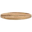 Blat stołu, Ø 60x2,5 cm, okrągły, surowe lite drewno mango Lumarko!
