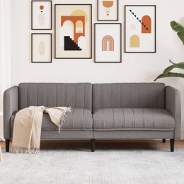 Sofa 3-osobowa, kolor taupe, tapicerowana tkaniną Lumarko!