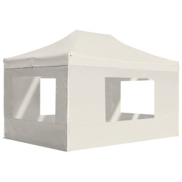 Profesjonalny, składany namiot ze ścianami, 4,5x3 m, aluminiowy Lumarko!