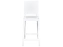 Zestaw 2 krzeseł barowych biały WELLINGTON Lumarko!