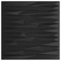 Panele ścienne, 48 szt., czarne, 50x50 cm, XPS, 12 m², kamień Lumarko!