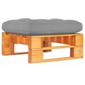 Ogrodowy stołek z palet, impregnowane na brązowo drewno sosnowe Lumarko!
