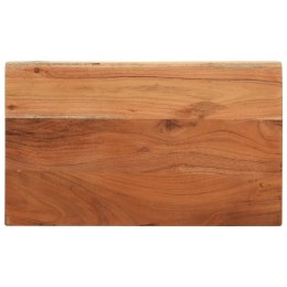 Blat stołu, 40x20x2,5 cm, prostokątny, lite drewno akacjowe Lumarko!