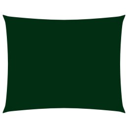 VidaXL Prostokątny żagiel ogrodowy, tkanina Oxford, 3x4 m, zielony