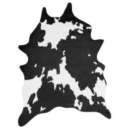 Dywan ekoskóra 130 x 170 cm czarno-biały BOGONG