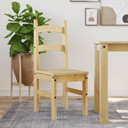 Krzesła stołowe, 2 szt., 40x46x99 cm, lite drewno sosnowe Lumarko!