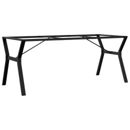 VidaXL Nogi do stołu w kształcie litery Y, 180x80x73 cm, żeliwo