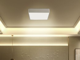 Lampa sufitowa LED metalowa biała BICOL