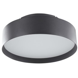 Lampa sufitowa LED metalowa czarna MOEI