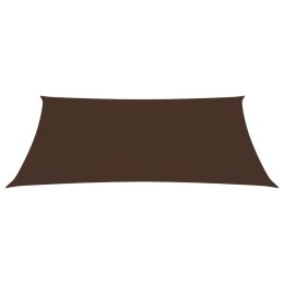 VidaXL Prostokątny żagiel ogrodowy, tkanina Oxford, 5x7 m, brązowy