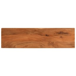 VidaXL Blat stołu, 120x40x2,5 cm, prostokątny, lite drewno akacjowe