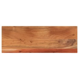 VidaXL Blat stołu, 70x20x2,5 cm, prostokątny, lite drewno akacjowe
