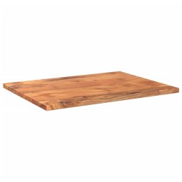 VidaXL Blat stołu, 80x70x2,5 cm, prostokątny, lite drewno akacjowe