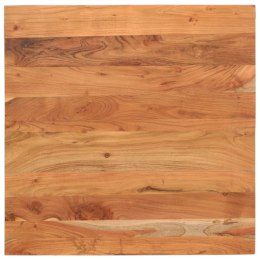 Blat stołu, 80x80x2,5 cm, kwadratowy, lite drewno akacjowe Lumarko!