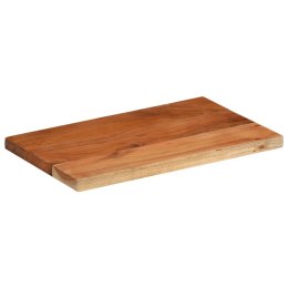 VidaXL Blat stołu, 60x40x2,5 cm, prostokątny, lite drewno akacjowe