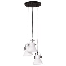 VidaXL Lampa wisząca, 25 W, biała, 30x30x100 cm, E27
