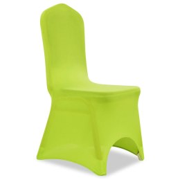 Lumarko Elastyczne pokrowce na krzesło zielone 4 szt.
