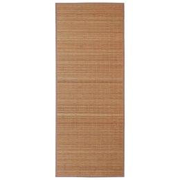  Brązowy, prostokątny dywan bambusowy, 120 x 180 cm Lumarko!
