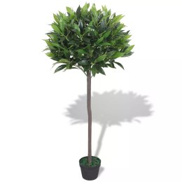  Sztuczne drzewko laurowe z doniczką, 125 cm, zielony Lumarko!