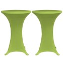  Elastyczne pokrowce na stół, 4 szt., 60 cm, zielone Lumarko!