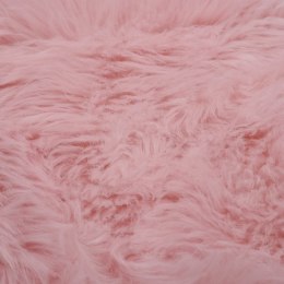 Lumarko Dywanik, 60 x 90 cm, sztuczna owcza skóra, różowy