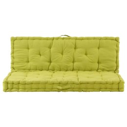 Poduszki na podłogę lub palety, 2 szt., bawełniane, zielone Lumarko!