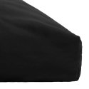  Poduszka na siedzisko ogrodowe, czarna, 120x80x10 cm, tkanina Lumarko!