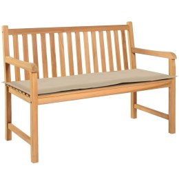  Poduszka na ławkę ogrodową, beżowa, 150x50x3 cm Lumarko!