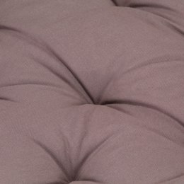  Poduszka na podłogę lub paletę, bawełna, 120x80x10 cm, taupe Lumarko!
