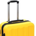  Zestaw twardych walizek, 3 szt., żółte, ABS Lumarko!