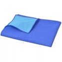  Koc piknikowy niebieski i błękitny, 150x200 cm Lumarko!