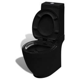 Lumarko Toaleta ceramiczna, odpływ poziomy, czarna