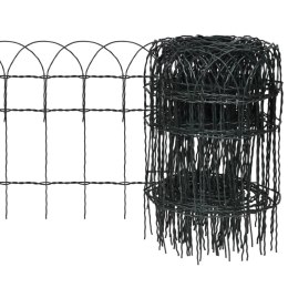 Lumarko Obrzeże ogrodowe, malowane proszkowo żelazo, 10x0,4 m