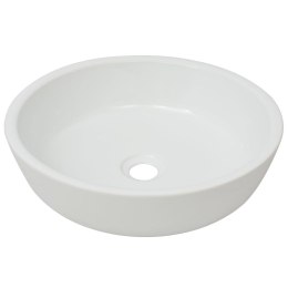  Umywalka ceramiczna, okrągła 42 x 12 cm, biała Lumarko!