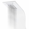  Panel prysznicowy, aluminiowy, biały, 20x44x130 cm Lumarko!