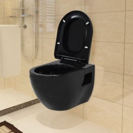 Lumarko Toaleta wisząca, ceramiczna, czarna