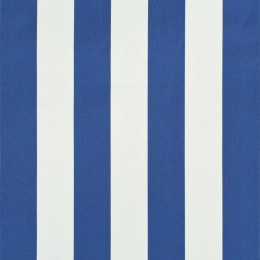  Markiza zwijana, 400 x 150 cm, biało-niebieska Lumarko!