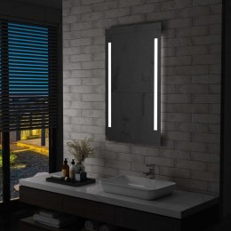 Lumarko Ścienne lustro łazienkowe z LED, 60 x 100 cm