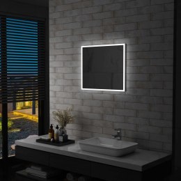 Lumarko Ścienne lustro łazienkowe z LED, 60 x 50 cm