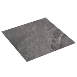  Samoprzylepne panele podłogowe z PVC, 5,11 m², czarne ze wzorem Lumarko!