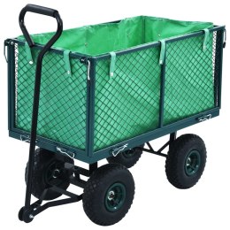  Ogrodowy wózek ręczny, zielony, 350 kg Lumarko!