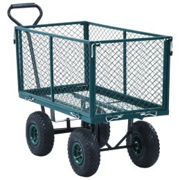  Ogrodowy wózek ręczny, zielony, 350 kg Lumarko!
