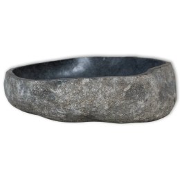 Lumarko Umywalka z kamienia rzecznego, owalna, 38-45 cm