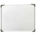  Magnetyczna tablica suchościeralna, biała, 90x60 cm, stalowa Lumarko!